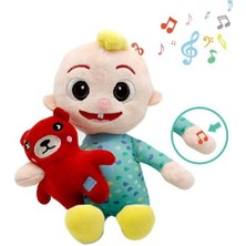 Xhltd Çocuk Cocomelon Jj Boy Sarılmak Ayı Müzikal Oyuncak Peluş Doldurulmuş Bebek Müzik Hediye Oyna (Yurt Dışından)