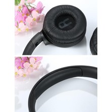 Xhltd Kablosuz Katlanabilir Bluetooth Derin Bas Ses Spor Oyun Kulaklık Gürültü Önleyici - Siyah (Yurt Dışından)