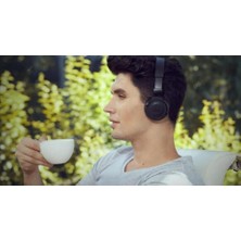 Xhltd Kablosuz Katlanabilir Bluetooth Derin Bas Ses Spor Oyun Kulaklık Gürültü Önleyici - Siyah (Yurt Dışından)