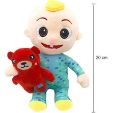 Xhltd Cocomelon Jj Boy Hug Ayı Müzikal Peluş Oyuncak - Renkli (Yurt Dışından)