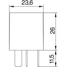 Sanel Silecek Rölesi 12 Volt SSG994