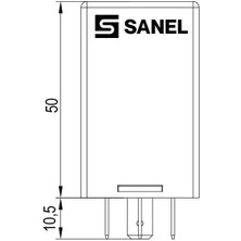 Sanel Silecek Rölesi 12 Volt Tofaş Marka Araçlarla Uyumlu Kablolu SSG990K