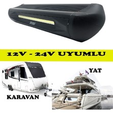 Sanel Power LED Iç -Dış Aydınlatma 10V-30V 36*0.5W Siyah SZLB36W