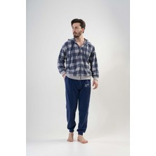 Kompedan AW22 Vnt. 2010160282 Erkek Uzun Kol Polar Eşofman