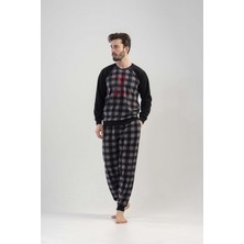 Kompedan AW22 Vnt. 2010570168 Erkek Uzun Kol Polar Takım