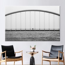 Kayra Export 1 Parça Kanvas Tablo Deniz Hediye Kanvas Şehir Manzarası Hediye Kanvas Bisiklet Baskılı