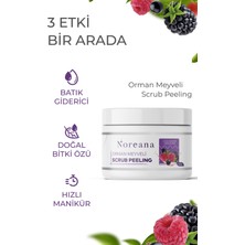 Noreana Orman Meyveli Scrub Peeling Doğadan Aromaterapi 400ML Batık Giderici & Hızlı Manikür Etkili