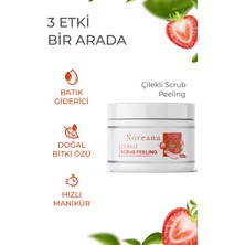 Noreana Çilekli Scrub Peeling 500 ML Batık Giderici & Hızlı Manikür Etkili