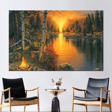 Kayra Export 1 Parça Kanvas Tablo Manzara Duvar Süsü Görüntüleme Kanvas Poster Sahne Sanat Eseri