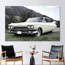 Kayra Export 1 Parça Kanvas Tablo Retro Araba Sanat Eseri Araba Sevgilisi Hediyesi Kanvas Baskı