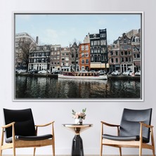 Kayra Export 1 Parça Beyaz Çerçeveli Kanvas Tablo Görüntüleme Kanvas Baskı Hollanda Kanvas Baskı