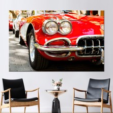 Kayra Export 1 Parça Kanvas Tablo Garaj 3 Boyutlu Kanvas Araba Sanat Araba Sevgilisi Hediyesi Baskılı