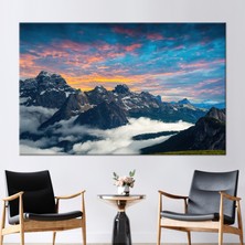 Kayra Export 1 Parça Kanvas Tablo Tre Cime Di Lavaredo Italya Manzarası Kanvas Görüntüleme Kanvas Poster