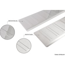 OMSA Renault Megane 4 HB Krom Kapı İç Çıtası 4 Parça Taşlı 2021 ve Sonrası