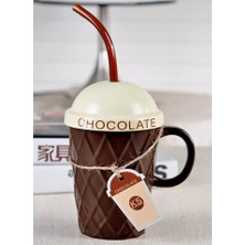 Hediye Biziz Kupa Mug Porselen Chocolate