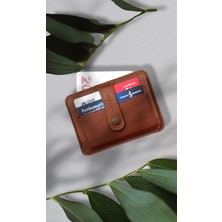 Rewina 9052 Hakiki Deri Çıtçıtlı Unisex Cüzdan & Kartlık