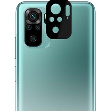 Microsonic Xiaomi Poco M5S Kamera Lens Koruma Camı V2 Siyah