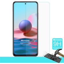 Microsonic Xiaomi Poco M5S Tempered Glass Cam Ekran Koruyucu