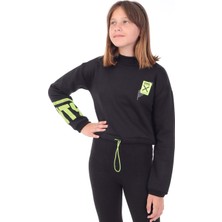 Toontoy Kids Toontoy Kız Çocuk Baskılı Sweatshirt