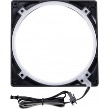 Phanteks Halos Lux 140 mm Rgb Led Fan Çerçevesi Alüminyum - Siyah