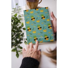 Co Notes  Sert Kapak Spiralli Noktalı Defter - Bullet Journal