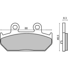 Rms 1500 Organik Fren Balatası
