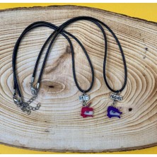 Paytak Moda Unicorn Bff Best Friends 2li Suni Deri Ipli Kolye PYTKKT00113