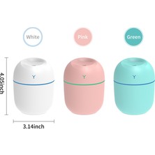 Oalyip White Easter Egg Iı Humidifier USB Mini Quiet Desktop Humidifier 220ML (Yurt Dışından)