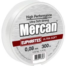 Mercan Euprates Ultra Soft BEYAZ(300M) Makara Misina