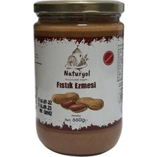 Naturyol Fındık 630 gr + Kavrulmuş Fıstık Ezmesi 660 gr Şekersiz 2'li Paket