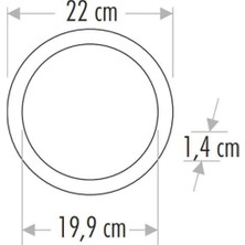 Viralighting Cata 18w Slim Panel  Ct-5169