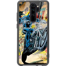 Spoyi Xiaomi Redmi Note 8 Pro Hayalet Sürücü Tasarımlı Glossy Telefon Kılıfı