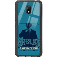 Spoyi Xiaomi Redmi 8A Peaky Blinders Shelby Tasarımlı Glossy Telefon Kılıfı