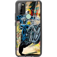 Spoyi P13 Blue Max 128 Hayalet Sürücü Tasarımlı Glossy Telefon Kılıfı