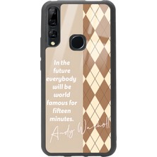 Spoyi Huawei Y9 Prime Andy Ekose Tasarımlı Glossy Telefon Kılıfı