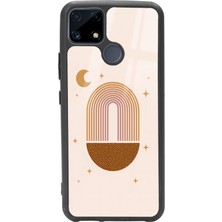 Spoyi Oppo Realme C25 Nude Art Night Tasarımlı Glossy Telefon Kılıfı