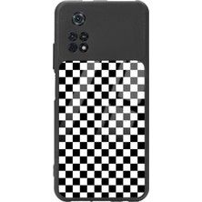 Spoyi Poco M4 Pro Damalı Tasarımlı Glossy Telefon Kılıfı