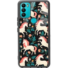 Spoyi General Mobile Gm 21 Plus Unicorn Desenli Tasarımlı Glossy Telefon Kılıfı