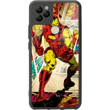 Spoyi General Mobile Gm 22 Iron Man Demir Adam Tasarımlı Glossy Telefon Kılıfı
