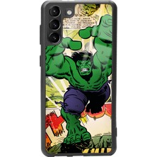 Spoyi Samsung Galaxy S-21 Plus Hulk Tasarımlı Glossy Telefon Kılıfı