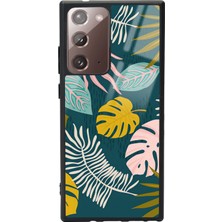 Spoyi Samsung Galaxy Note 20 Ultra Color Leaf Tasarımlı Glossy Telefon Kılıfı