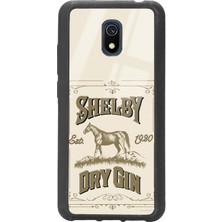 Spoyi Xiaomi Redmi 8A Peaky Blinders Shelby Dry Gin Tasarımlı Glossy Telefon Kılıfı