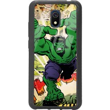 Spoyi Xiaomi Redmi 8A Hulk Tasarımlı Glossy Telefon Kılıfı