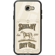 Spoyi Samsung Galaxy A7 (2017) Peaky Blinders Shelby Dry Gin Tasarımlı Glossy Telefon Kılıfı