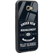 Spoyi Samsung Galaxy A7 (2017) Peaky Blinders Management Tasarımlı Glossy Telefon Kılıfı
