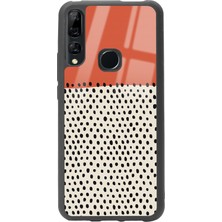 Spoyi Huawei Y9 Prime Vintage Art Tasarımlı Glossy Telefon Kılıfı