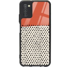 Spoyi Samsung Galaxy A-03S Vintage Art Tasarımlı Glossy Telefon Kılıfı