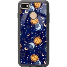 Spoyi General Mobile Gm 8 Go Ay Güneş Pijama Tasarımlı Glossy Telefon Kılıfı