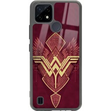 Spoyi Oppo Realme C21 Wonder Woman Tasarımlı Glossy Telefon Kılıfı