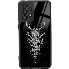 Spoyi Samsung Galaxy A-33 Witcher 3 Deer Tasarımlı Glossy Telefon Kılıfı